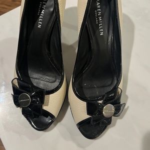Karen Millen Leather Heels, SIZE 39.5
